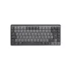 LOGITECH Mx Mechanical Mini minimalistická bezdrôtová podsvietená klávesnica - Graphite Tactile Quiet Qwertz Suisse