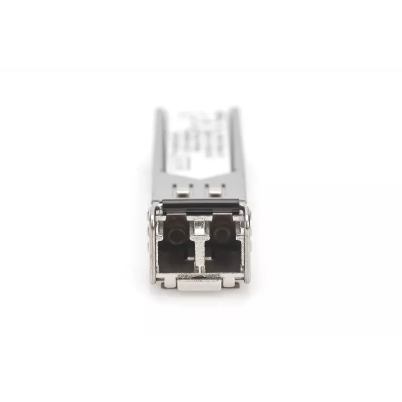 DIGITUS 1,25 Gbps SFP modul, až do 550 m multimode, LC-Duplex konektor, priemyselná verzia 1000Base-SX, 850 nm