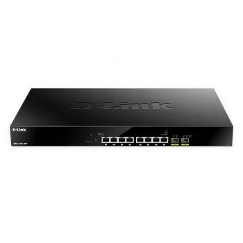 D-Link 10-portový Multi-Gigabit PoE+ Smart Managed switch, Managed, L2, 2.5G Ethernet (100/1000/2500), Power over Ethernet (PoE), Rack mounting, 1U