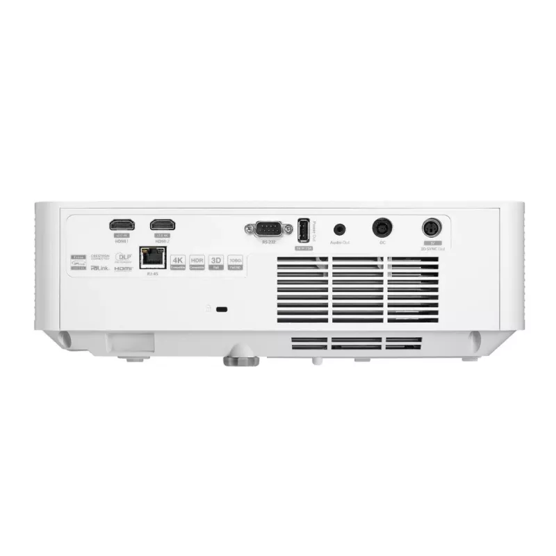 Optoma ZH430UST DLP laserový projektor s ultrakrátkou projekčnou vzdialenosťou, Full HD 1920x1080, 4000 lm, 3D, biely
