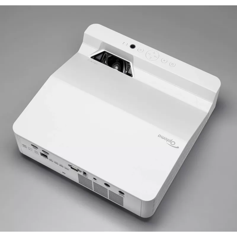 Optoma ZH430UST DLP laserový projektor s ultrakrátkou projekčnou vzdialenosťou, Full HD 1920x1080, 4000 lm, 3D, biely
