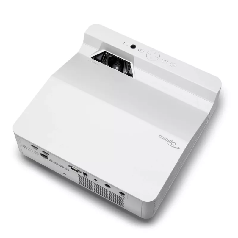 Optoma ZH430UST DLP laserový projektor s ultrakrátkou projekčnou vzdialenosťou, Full HD 1920x1080, 4000 lm, 3D, biely