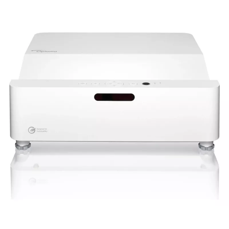 Optoma ZH430UST DLP laserový projektor s ultrakrátkou projekčnou vzdialenosťou, Full HD 1920x1080, 4000 lm, 3D, biely