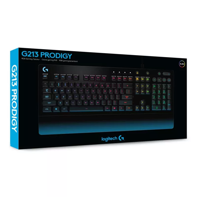 LOGITECH G213 Prodigy herná klávesnica USB - Azerty belgická
