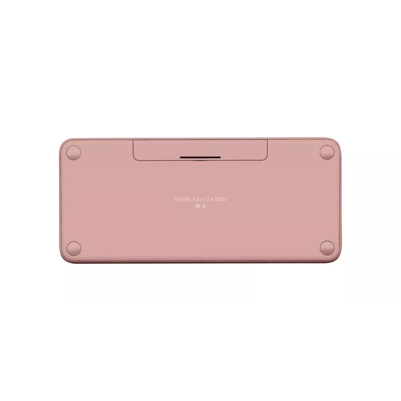 LOGITECH Pebble Keys 2 K380s - kompaktná Bluetooth klávesnica - Tonal Rose - Qwerty Int