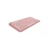 LOGITECH Pebble Keys 2 K380s - kompaktná Bluetooth klávesnica - Tonal Rose - Qwerty Int
