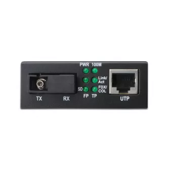 DIGITUS mediakonvertor, Singlemode, BiDi, WDM Gigabit Ethernet, Tx1310nm / Rx1550nm SC konektor samec, až do 20 km