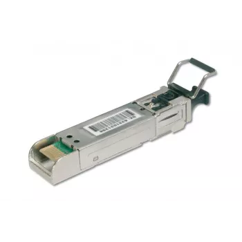 DIGITUS HP kompatibilný 1,25-Gbit/s SFP modul, až 20 km Singlemode, LC duplexný konektor samec, 1000Base-LX, 1310 nm