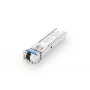 DIGITUS 1,25 Gbit/s BiDi WDM SFP modul, až do 20 km s podporou DDM, Singlemode, LC Simplex konektor samec 1000Base-LX, Tx1310nm/Rx1550nm