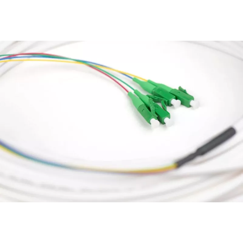 DIGITUS FTTH Drop kábel - Singlemode 4 Fiber LC/APC G.657.A2 50m