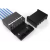DIGITUS Consolidation Point Box – 6 portov Keystone moduly s inteligentným správcom káblov