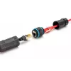 Digitus DN-93905-OD vonkajšia spojka RJ45 CAT 6A, IP68, čierna