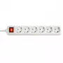 Lindy 73103 rozbočovač napájania 6 AC výstupov Indoor biely