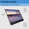 HP E-Series E14 G4 prenosný monitor, 35,6 cm (14 palcov), 1920 x 1080 pixelov, Full HD, LCD, 5 ms, strieborný