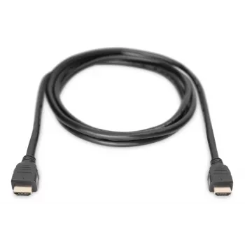 DIGITUS HDMI Ultra-High-Speed prepojovací kábel, Type-A M/M, 2 m s Ethernet, UHD 8K 60p, čierny