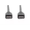 DIGITUS HDMI Ultra-High-Speed prepojovací kábel, Type-A M/M, 2 m s Ethernet, UHD 8K 60p, čierny