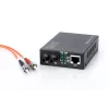 DIGITUS mediakonvertor, Multimode 10/100Base-TX na 100Base-FX, vrátane napájacieho zdroja, ST konektor samec, až do 2 km