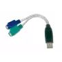 DIGITUS adaptér z USB na 2x PS/2 (DA-70118)