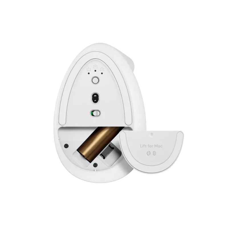LOGITECH Lift for Mac Vertikálna ergonomická myš - Off-White/Blassgrau - EMEA