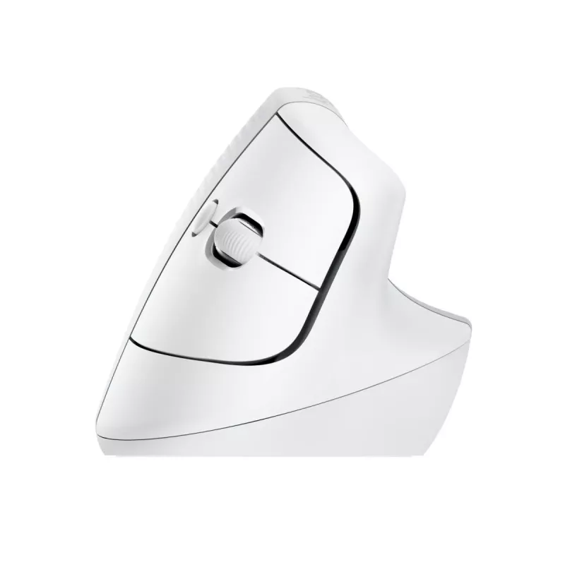 LOGITECH Lift for Mac Vertikálna ergonomická myš - Off-White/Blassgrau - EMEA