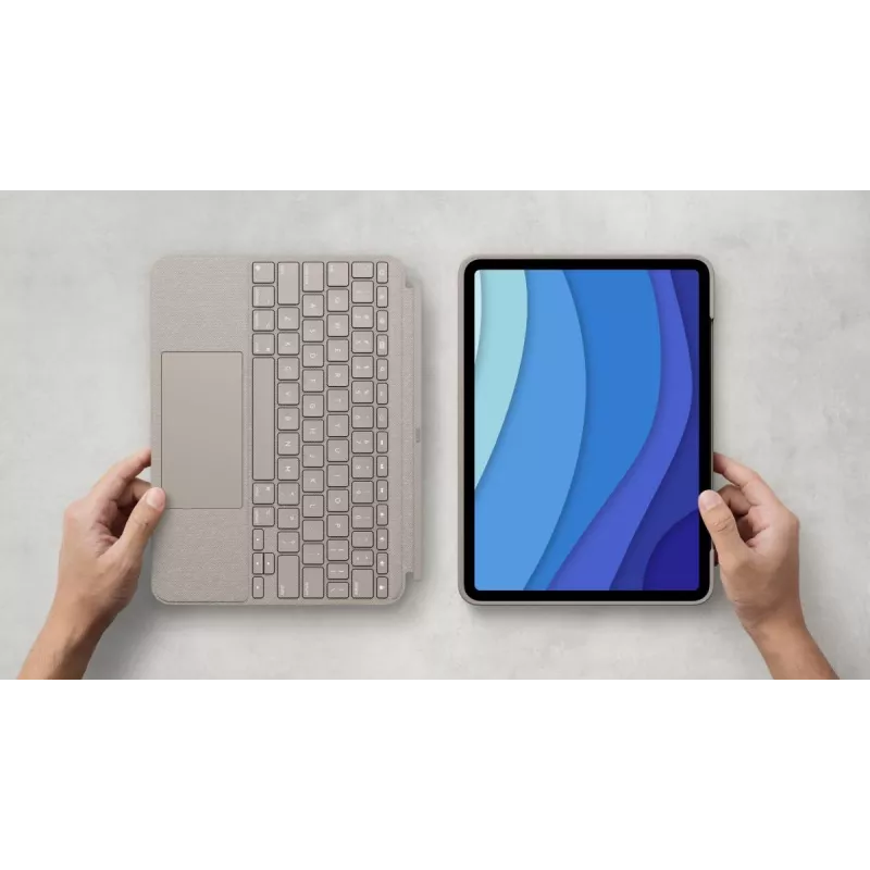 LOGITECH Combo Touch – Sand pre iPad Pro 11