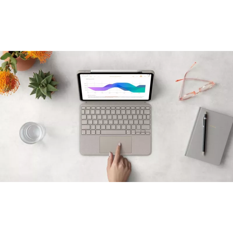 LOGITECH Combo Touch – Sand pre iPad Pro 11