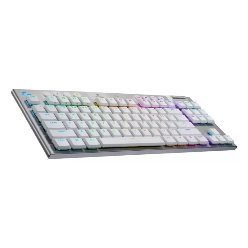 LOGITECH G915 X Lightspeed TKL bezdrôtová low-profile herná klávesnica biela Tactile - Qwertz nemecká