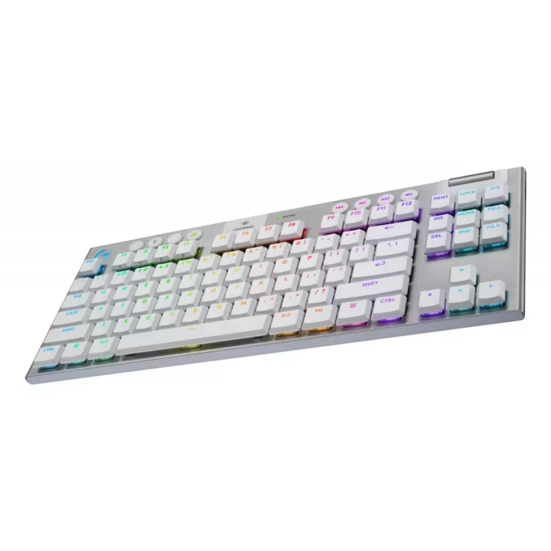 LOGITECH G915 X Lightspeed TKL bezdrôtová low-profile herná klávesnica biela Tactile - Qwertz nemecká