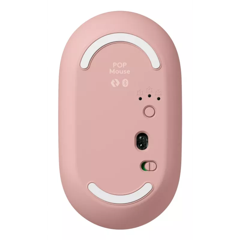 LOGITECH Wireless Combo - Pop Icon - Rose & Off White Qwertz nemecká