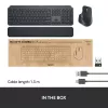 LOGITECH MX Keys Combo For Business Gen 2 – grafitová – Qwerty Esp
