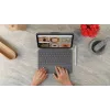 LOGITECH Combo Touch pre iPad (10. generácia) - Oxford sivá - Swiss Qwertz