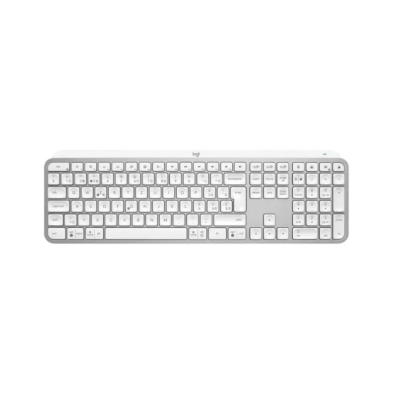 LOGITECH MX Keys S klávesnica bledosivá Qwertz Suisse