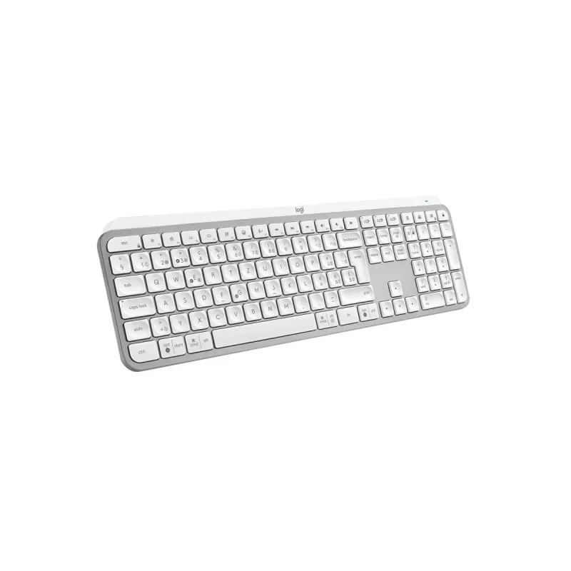 LOGITECH MX Keys S klávesnica bledosivá Qwertz Suisse
