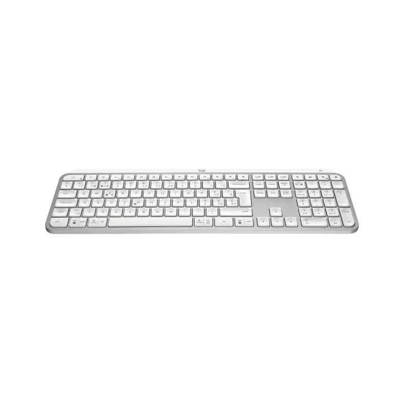 LOGITECH MX Keys S klávesnica bledosivá Qwertz Suisse