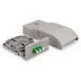 DIGITUS FTTH domáca rozvodná jednotka. 3x LC/APC Duplex OS2. IP54. Pripravená na zváranie