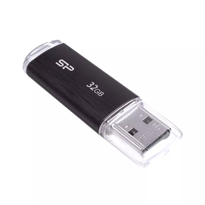 SILICON POWER Ultima U02 - 32 GB USB kľúč - USB 2.0 - čierna
