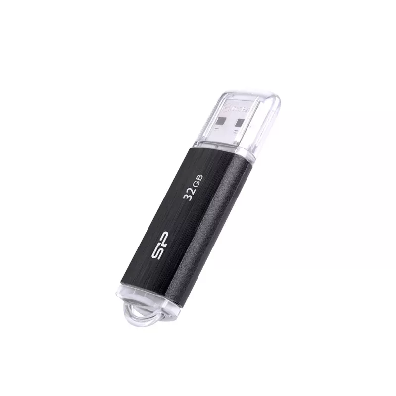 SILICON POWER Ultima U02 - 32 GB USB kľúč - USB 2.0 - čierna