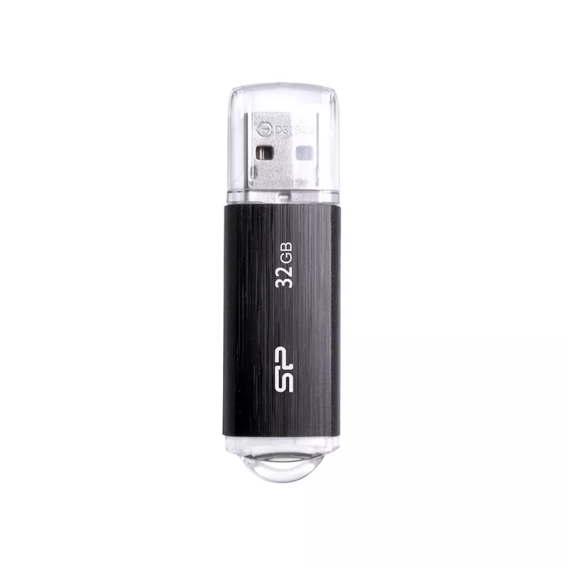 SILICON POWER Ultima U02 - 32 GB USB kľúč - USB 2.0 - čierna