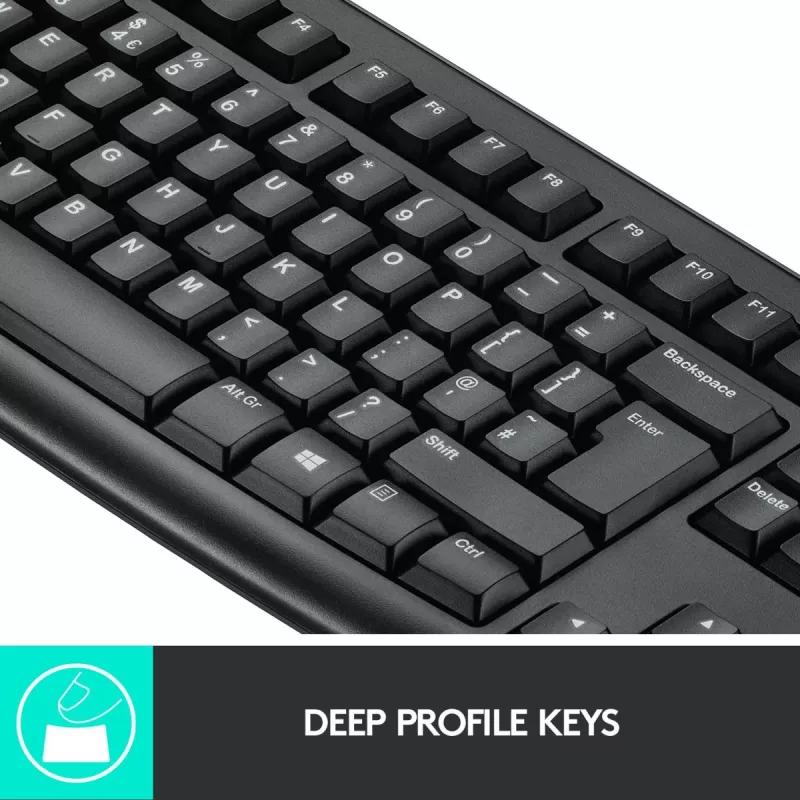 LOGITECH Wireless Desktop Mk270 – QWERTZ Swiss-Lux