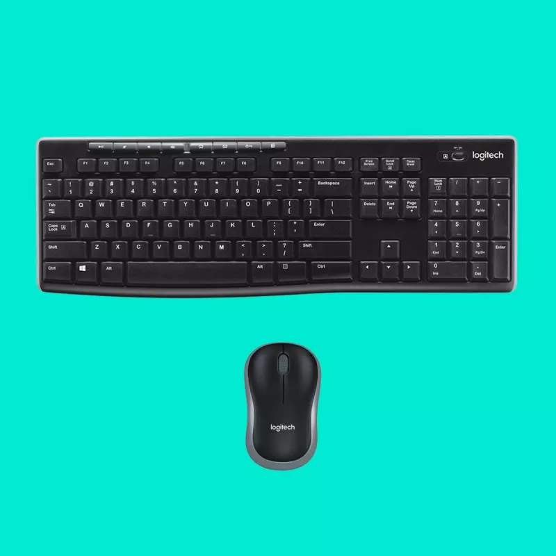LOGITECH Wireless Desktop Mk270 – QWERTZ Swiss-Lux