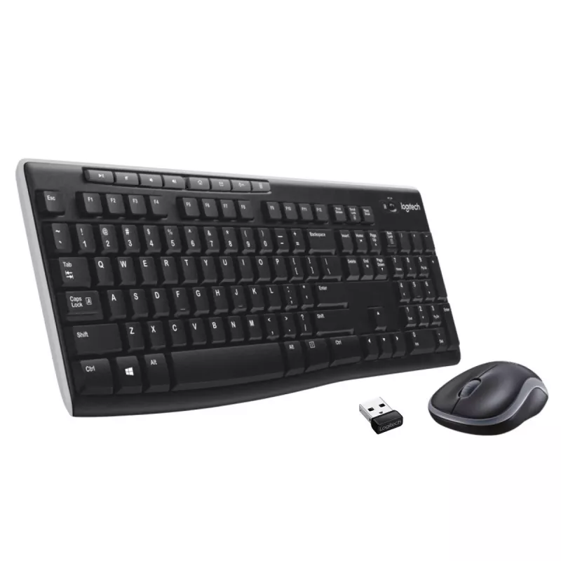 LOGITECH Wireless Desktop Mk270 – QWERTZ Swiss-Lux