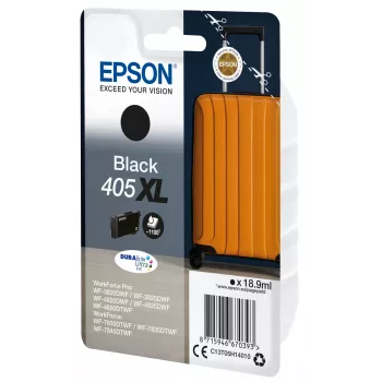 Epson 405XL DURABrite Ultra Ink atramentová kazeta 1 kus originálna vysoká (XL) kapacita čierna