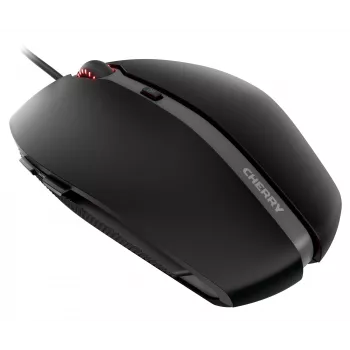 CHERRY GENTIX 4K káblová myš, čierna, USB, obojručná, optická, USB, 3600 DPI, čierna