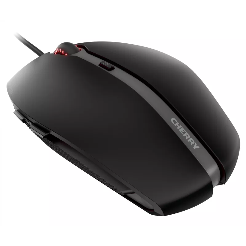 CHERRY GENTIX 4K káblová myš, čierna, USB, obojručná, optická, USB, 3600 DPI, čierna