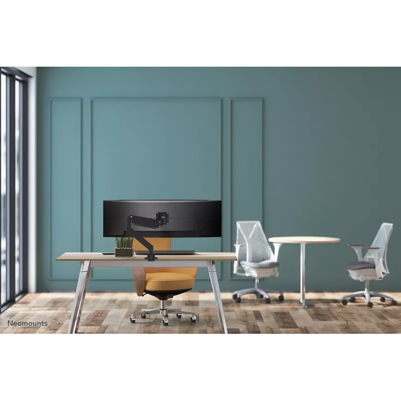 Neomounts NM-D775BLACKPLUS monitorový držiak 10-49 inch - plynová pružina - Topfix - 180°-stop