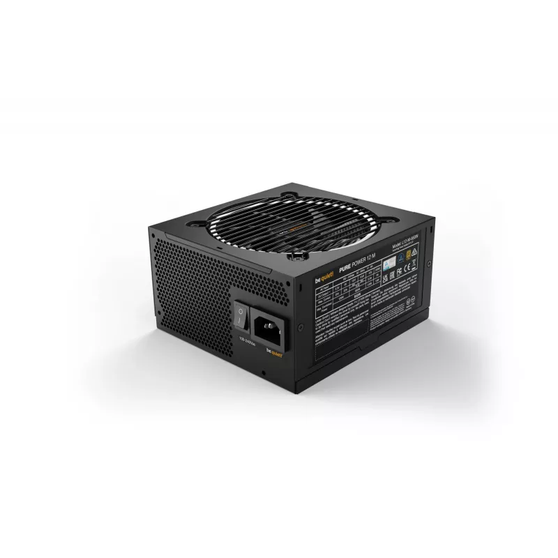 be quiet Pure Power 12 M napájací zdroj 850 W 20+4 pin ATX ATX čierny