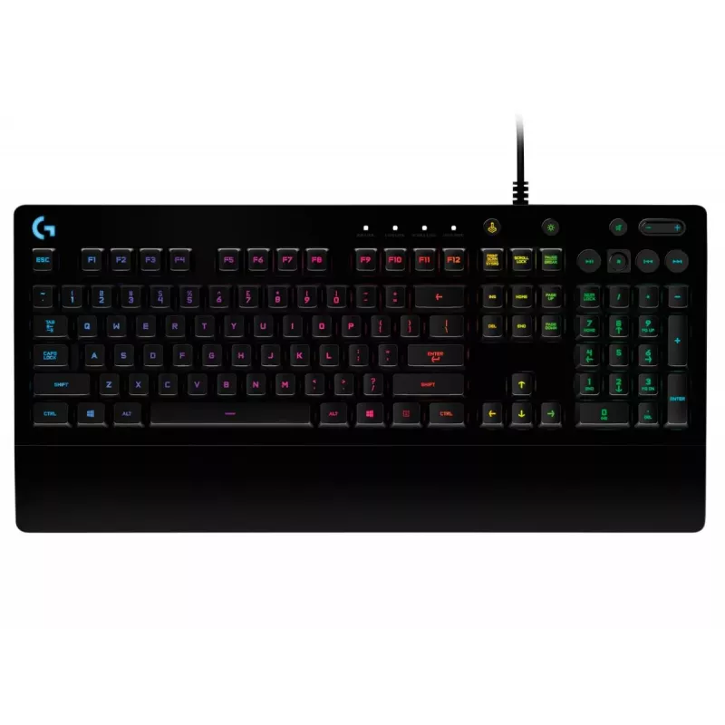 LOGITECH G213 Prodigy herná klávesnica Inhouse/EMS Central Retail USB čierna – QWERTZ Deutsch