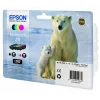 Kazeta Epson atrament C13T26164010 čierna azúrová purpurová žltá