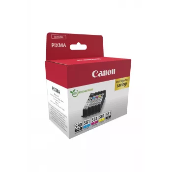 Canon 2078C008 atramentová kazeta 5 ks originálna čierna, azúrová, purpurová, žltá