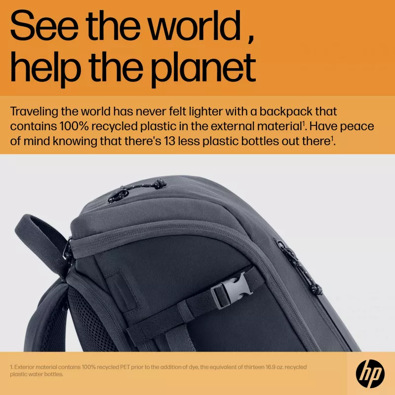 HP Travel 25 litrov 15.6 Iron sivý batoh na notebook, batoh, 39,6 cm (15,6 palcov), 860 g